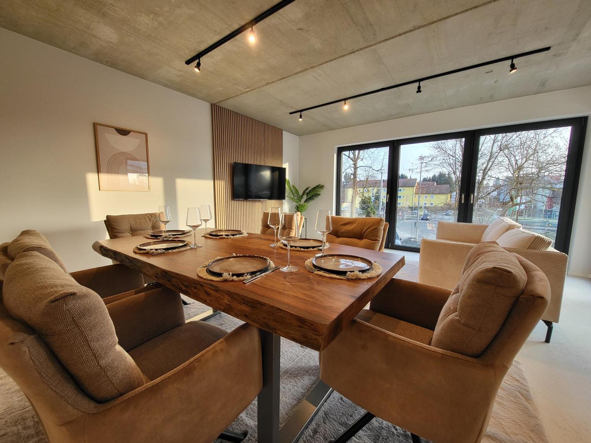 Sioux: Stilvolles Designapartment Am Bodensee Bodolz Ngoại thất bức ảnh