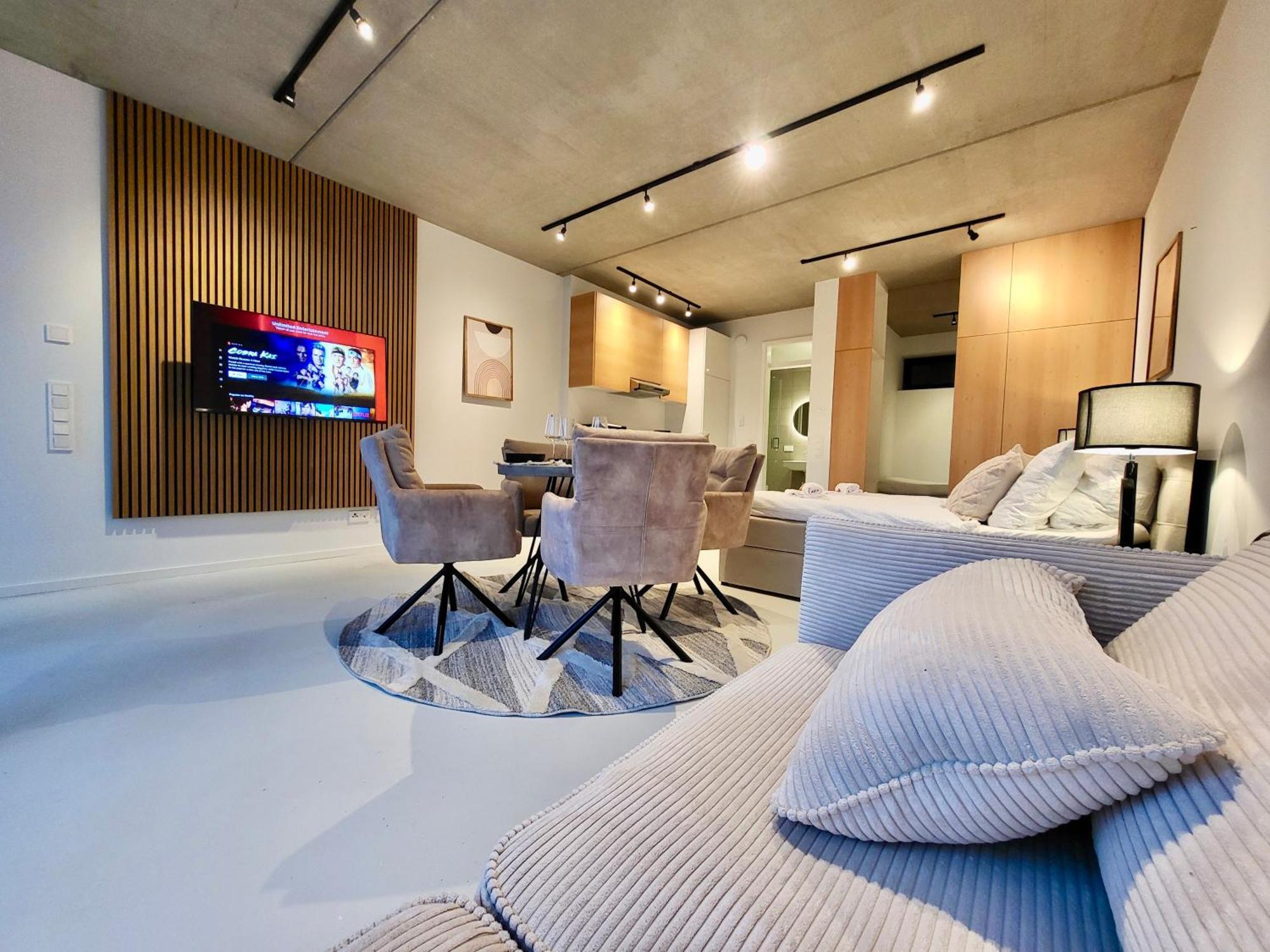 Sioux: Stilvolles Designapartment Am Bodensee Bodolz Ngoại thất bức ảnh